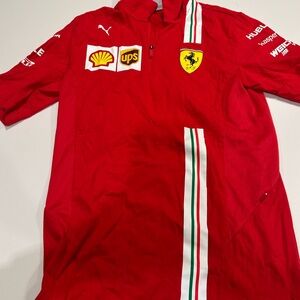 Ferrari Red Racing Polo Shirt